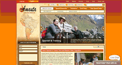 Desktop Screenshot of amautaspanish.com
